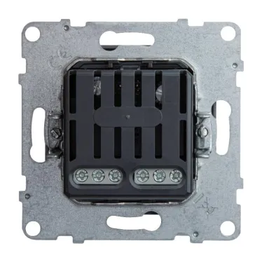 SUNO Термостат для теплых полов с датчиком.16А 250В. Винтовые зажимы. Цвет "Алюминий" | 721337 | Legrand