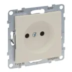 SUNO Силовая розетка 2К 16А 250В. Винтовые зажимы. Цвет "Слоновая кость" | 721233 | Legrand