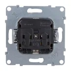 SUNO Силовая розетка 2К+З 16А 250В.Винтовые зажимы. Цвет "Белый" | 721125 | Legrand