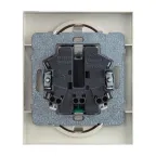 SUNO Силовая розетка двойная 2х2К+З 16А 250В. С защитными шторками. Безвинтовые зажимы Цвет "Слоновая кость" | 721226 | Legrand