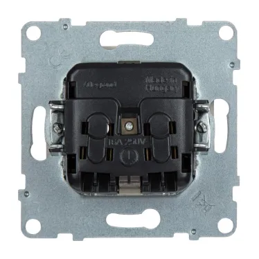 SUNO Силовая розетка 2К+З 16А 250В.Винтовые зажимы. Цвет "Слоновая кость" | 721225 | Legrand