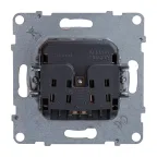 SUNO Силовая розетка 2К 16А 250В. Винтовые зажимы. Цвет "Белый" | 721133 | Legrand