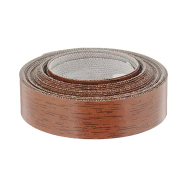 Кромочная лента меламиновая с клеем 19 мм - орех средний (5 м) - пакет  | 109917 | Tech-KREP