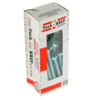                  Болт DIN933 с шестигранной головкой оцинк. М6х80 (40 шт) - коробка с ок. Tech-Kr ( 0,653 кг) | 126504 | Tech-KREP
               