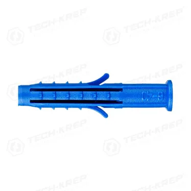 Дюбель распорный 6х40 шипы+усы (500 шт) - пакет ( 0,395 кг) | 132441 | Tech-KREP