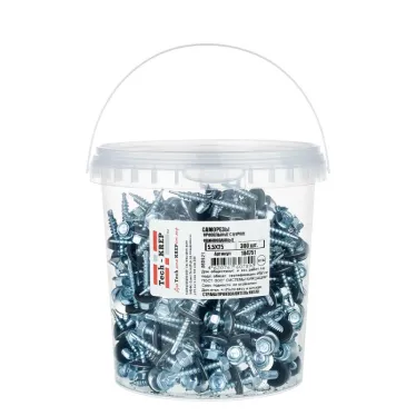 Саморез КР ZP св. 5,5х25 (300 шт) - ведро ( 1,947 кг) | 104751 | Tech-KREP