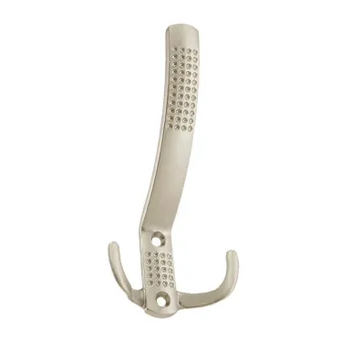 Крючок с перф. , 3-х рожковый, сатин (1 шт)  - пакет  | 129906 | Tech-KREP