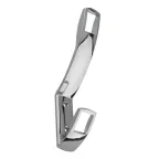                  Крючок 08, 2-х рожковый, высокий, хром (1 шт)  - пакет  | 129901 | Tech-KREP
               