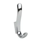                  Крючок 07, 2-х рожковый, высокий, хром (1 шт)  - пакет  | 129898 | Tech-KREP
               