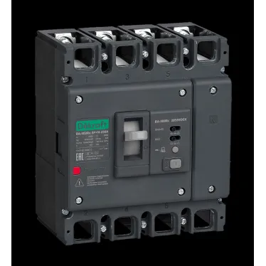 Силовой авт. выкл. ВА-303Rc Inst 3P+N 160А 50кА 100/300/500мА | 28552DEK | DEKraft