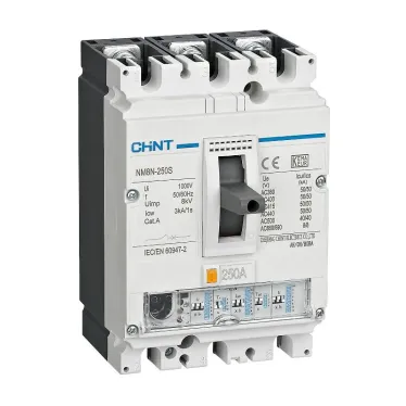 Выключатель автоматический NM8N-630Q EN 3P 400А 70кА с электр. расцепителем (R) в составе с DOB23F-M8 и DOSD23-M8 | 269431K1 | CHINT