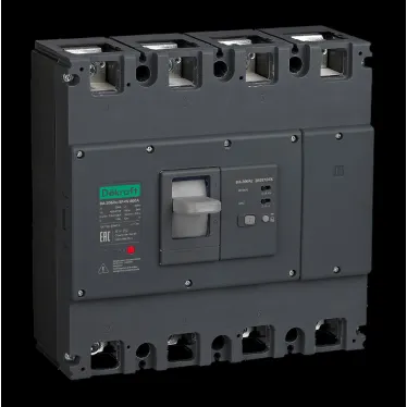 Силовой авт. выкл. ВА-306Rc Inst 3P+N 800А 70кА 300/500/1000мА | 28583DEK | DEKraft