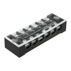 Блок зажимов клеммный БЗН ТВ-2506 2,5мм2 25A 6 пар | 11-2154 | REXANT