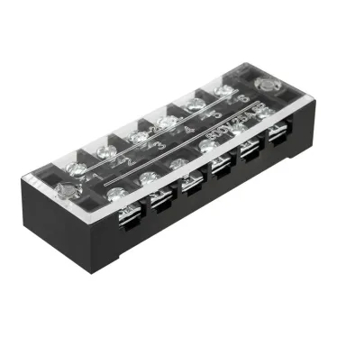 Блок зажимов клеммный БЗН ТВ-2506 2,5мм2 25A 6 пар | 11-2154 | REXANT