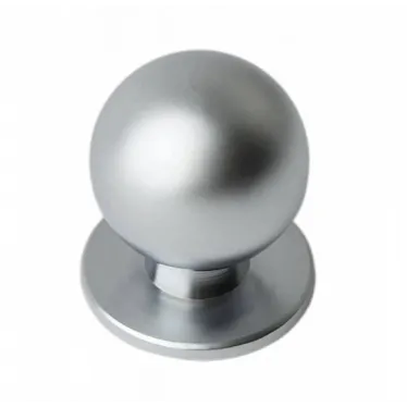 Ручка-кнопка Классик 6-001-17 мат хром (1 шт) - пакет  | 148757 | Tech-KREP