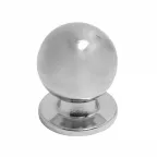 Ручка-кнопка Классик 6-001-17 хром (1 шт) - пакет  | 148755 | Tech-KREP