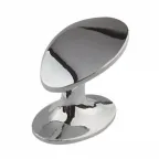 Ручка-кнопка Классик 6-005 хром (1 шт) - пакет  | 148773 | Tech-KREP