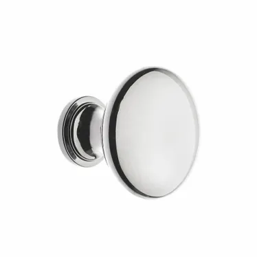 Ручка-кнопка Классик 6-003 хром (1 шт) - пакет  | 148765 | Tech-KREP