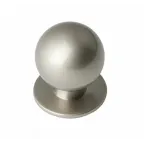 Ручка-кнопка Классик 6-001-17 мат никель (1 шт) - пакет  | 148756 | Tech-KREP