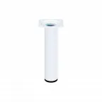 Ножка металл.круглая, нерегулир, D30х150мм, белая - накл.  | 151280 | Tech-KREP