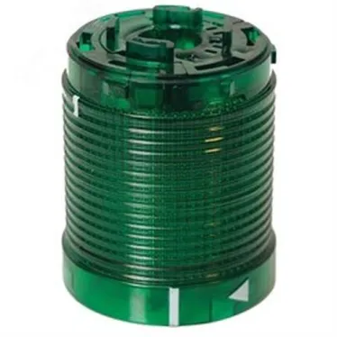Сигнальный модуль для колонны 50 мм зеленый
