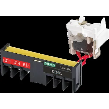 Контакт сигнальный левый 1НО1НЗ СК-304/306Rc | 28719DEK | DEKraft