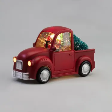 Светильник декоративный Машина с подсветкой и конфетти, 22,5х10х13см, теплый белый, питание от USB | 501-169 | NEON-NIGHT