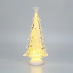 Фигура на подставке Елочка со звездой, 37см, теплый белый | 513-027 | NEON-NIGHT