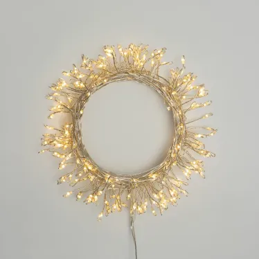 Гирлянда светодиодная Роса Фейерверк с контроллером 10м, 250LED, ТЕПЛЫЙ БЕЛЫЙ, IP20, на катушке | 303-436 | NEON-NIGHT