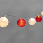 Тайские фонарики Магия 3,5 м, 20 LED, прозрачный ПВХ, теплый белый, питание USB | 304-007 | NEON-NIGHT