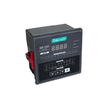 Регулятор реактивной мощности 380В АС, 10 ступеней, КР-101 | 50571DEK | DEKraft