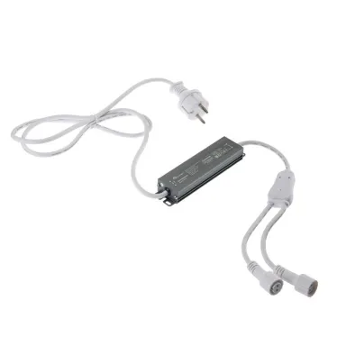 Блок питания (трансформатор) для уличных гирлянд 24В, 60Вт, алюминиевый корпус, IP65 | 531-312 | NEON-NIGHT