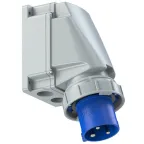                  Вилка настенная 63А/230V/1P+N+E/IP67
               