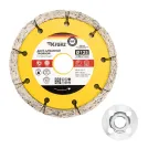                  Диск алмазный тройной сегментный 125х22,2мм, сухая резка | KR-90-0101-3 | Kranz
               