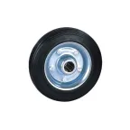 Колесо на ось промышл. литая рез., стал.обод, роликоподшип, D75 (12)  - накл.  | 127468 | Tech-KREP