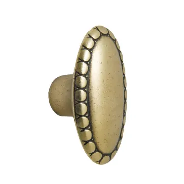 Ручка-кнопка Антик 3-013 бронза (1шт)  - пакет  | 130886 | Tech-KREP