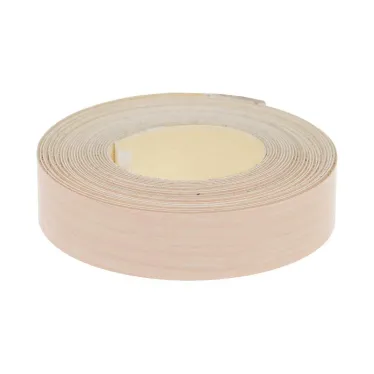 Кромочная лента меламиновая с клеем 19 мм - Дуб молочный  (5 м) - пакет  | 130244 | Tech-KREP
