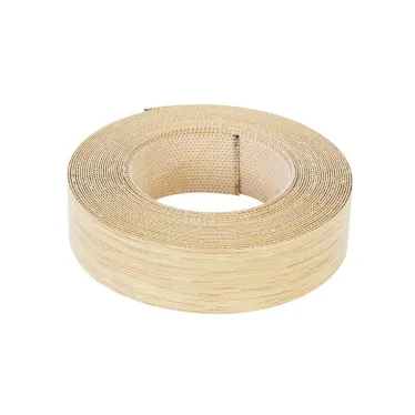 Кромочная лента меламиновая с клеем 19 мм - Клен натуральный (5 м) - пакет  | 130243 | Tech-KREP