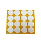 Пункт фетр. самокл. D24 мм белый (12 шт) - пакет  | 109154 | Tech-KREP