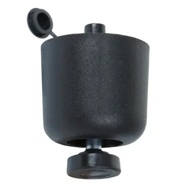 Опора пластик, регулир, D50х44 мм, черная - пакет  | 129980 | Tech-KREP