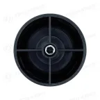 Опора пластик, регулир, D50х27 мм, черная - пакет  | 129981 | Tech-KREP