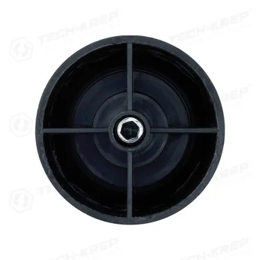 Опора пластик, регулир, D50х27 мм, черная - пакет  | 129981 | Tech-KREP