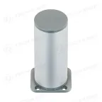                  Ножка алюм.круглая, регулир.сверху, D40х100 мм, мат.хром - накл.  | 127772 | Tech-KREP
               