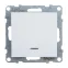 SUNO Выключатель 10АХ 250В с подсветкой/индикацией. Безвинтовые зажимы. Цвет "Белый" | 721111 | Legrand