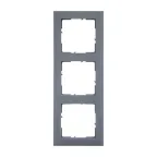 SUNO Рамка декоративная универсальная 3-постовая Цвет "Плюмаж" | 721543 | Legrand