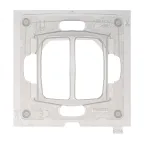 SUNO Набор уплотнителей IP44 для влагозащиты 2-клавишных выключателей и переключателей. Цвет "Прозрачный" | 721041 | Legrand