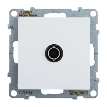 SUNO Розетка ТВ c топологией "звезда" 0-2400 МГц. Цвет "Белый" | 721164 | Legrand