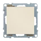 SUNO Переключатель промежуточный 10АХ 250В. Винтовые зажимы. Цвет "Слоновая кость" | 721207 | Legrand