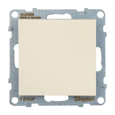 SUNO Переключатель промежуточный 10АХ 250В. Винтовые зажимы. Цвет "Слоновая кость" | 721207 | Legrand