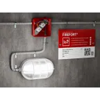 Труба гофрированная ПВХ лёгкая D16 мм с зондом самозатухающая (уп. 100 м) | KM-FRTGPVC-16 | КМ-профиль